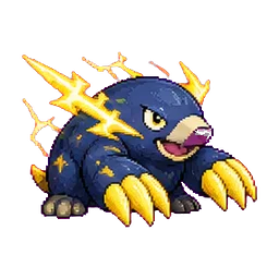 Thundermole - Electric-type Soltokemon