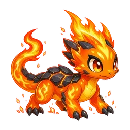 Lavaskip - Fire-type Soltokemon