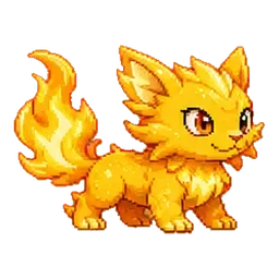 Solarcat - Fire-type Soltokemon