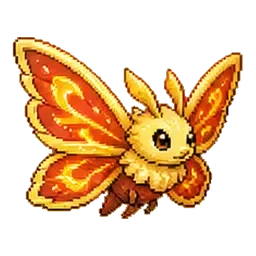 Sunmoth - Fire-type Soltokemon