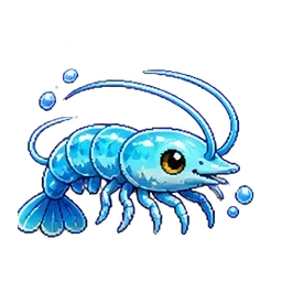 Shrimplash - Water-type Soltokemon