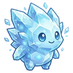 Krystalin - Ice-type Soltokemon