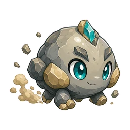 Pebblit - Rock-type Soltokemon