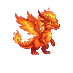Scorchwyrm - Fire-type Soltokemon