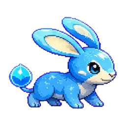 Aquabun - Water-type Soltokemon