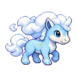 Cloudmare - Wind-type Soltokemon