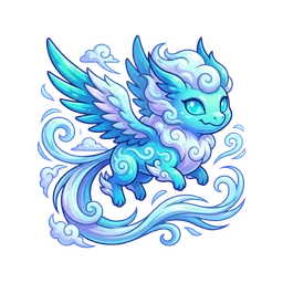 Galewyrm - Wind-type Soltokemon